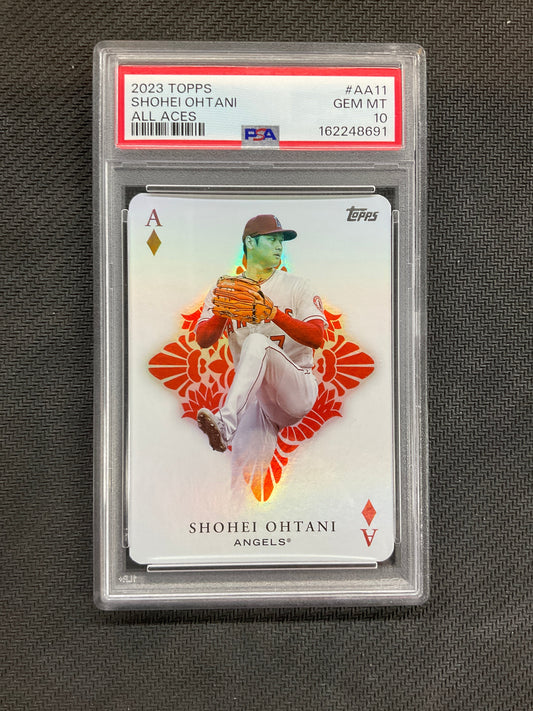 2023 Topps Shohei Ohtani All Aces PSA 10 691 Angels
