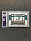2025 Donruss Optic Jalen Hurts Nick Foles Downtown! Duos #12 PSA 10 Eagles