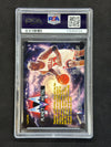 1997 Metal Universe Michael Jordan Planet Metal #1 PSA 8 Bulls 124