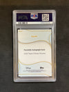 2025 Topps Chrome Disney Sapphire Reck it Ralph Facesmile Auto Red /5 PSA 10