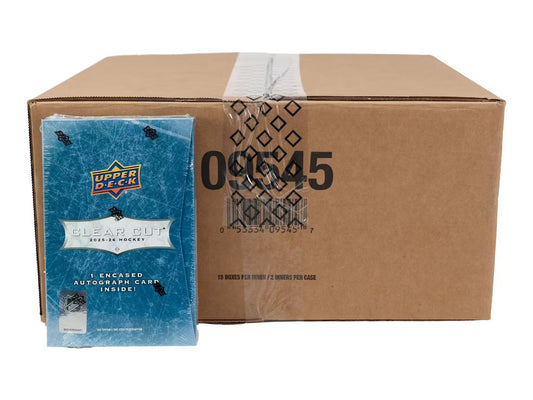 2025-26 Upper Deck Clear Cut Hockey Hobby 30-Box Case
