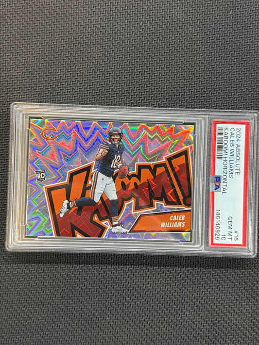 2024 Absolute Caleb Williams Rookie Kaboom! Horizontal PSA 10 926