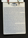 2013 US Open Novak Djokovic Player Credential Signed