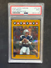 2008 Topps Chrome Tom Brady Gold Refractor /199 PSA 9 Patriots 165