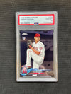 2015 Topps Chrome #150 Shohei Ohtani Rookie PSA 10 Pitching 001