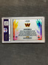 2024 Panini One Jayden Daniels Color Blast Rookie PSA 10 Commanders