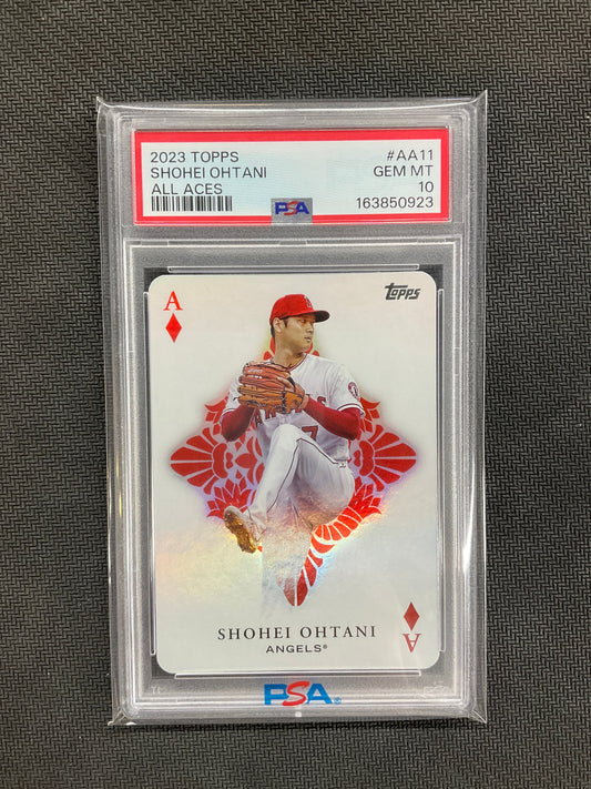 2023 Topps Shohei Ohtani All Aces #AA11 PSA 10 Angels