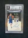 2018 Noir Luka Doncic Rookie Patch Auto /99 True RPA BGS 9 Mavs