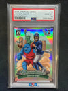 2025 Donruss Optic Jaxson Dart Downtown #14 PSA 10 Giants