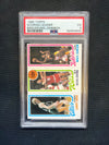 1980 Topps Scoring Leaders Larry Bird Julius Erving Magic Johnson Rookie PSA 3