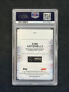 2025 Topps Chrome Kimi Antonelli Helmet Collection Orange Refractor /25 PSA 9