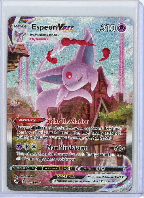 Espeon Vmax Pokémon Fusion Strike Alternate Full Art #270/264