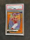 2024 Prizm Jayden Daniels Orange Wave /60 Rookie PSA 10 Commanders