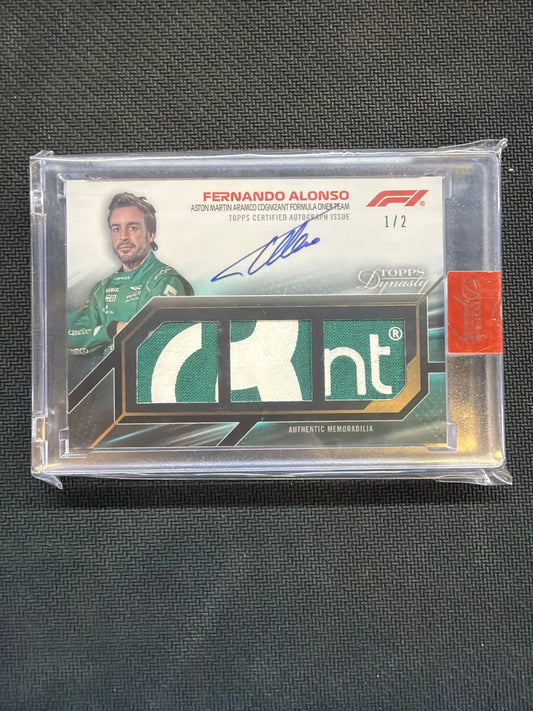 2023 Topps Dynasty Fernando Alonso Patch Auto /2