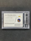 2019-20 National Treasures Stephen Curry Peerless Auto Green /5 BGS 8.5 Auto 10