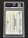2024 Topps Chrome Caleb Williams Rookie Auto /199 Aqua PSA 10 053