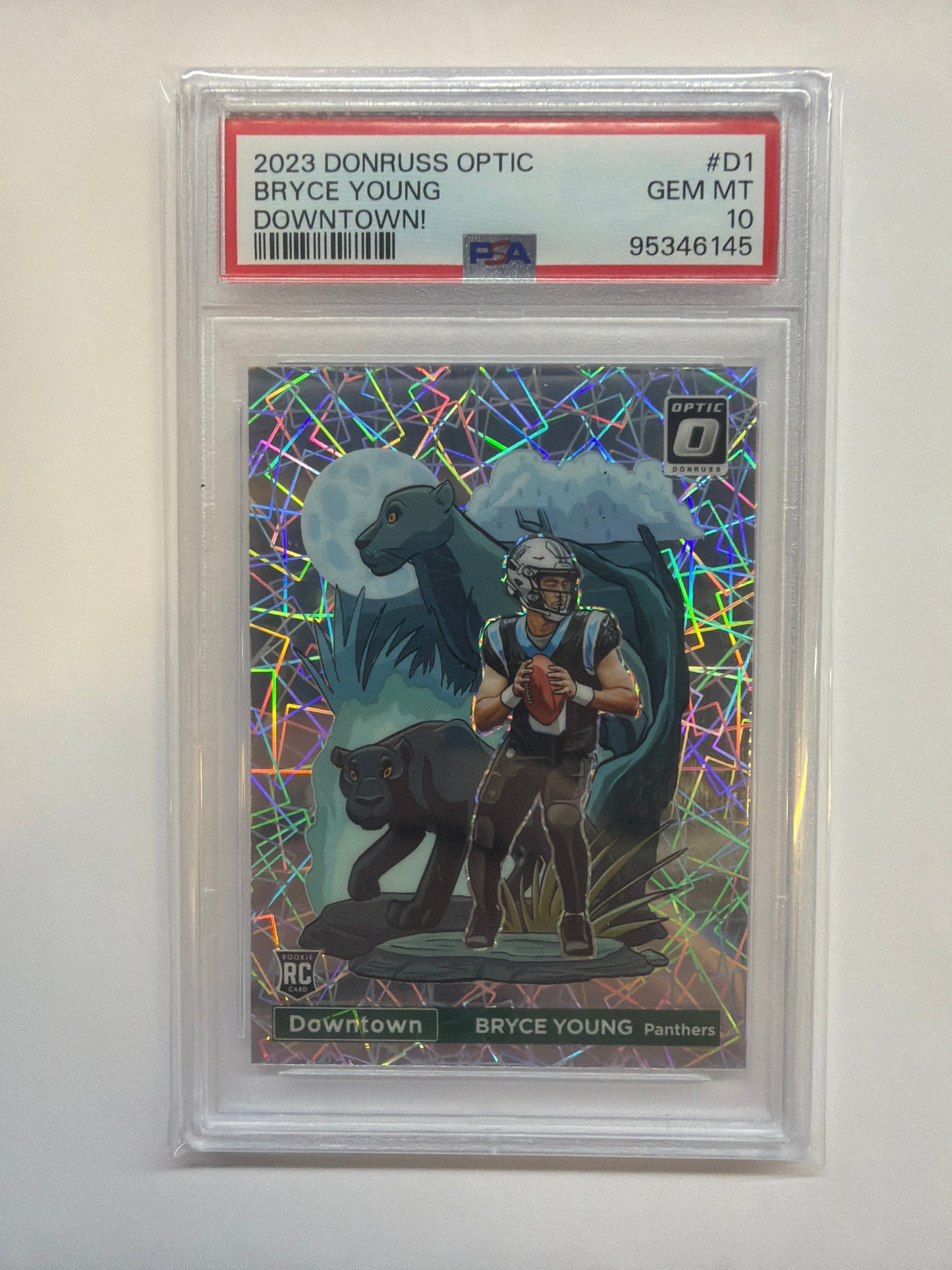 2023 Donruss Optic Bryce Young Downtown PSA 10