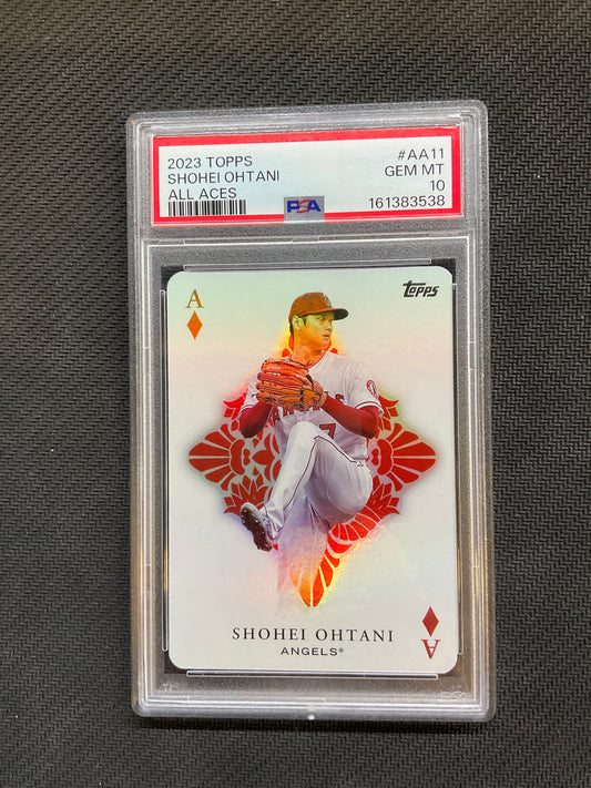2023 Topps Shohei Ohtani All Aces #AA11 PSA 10 538