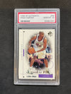 1998 SP Authentic Vince Carter Rookie F/X PSA 10 Raptors