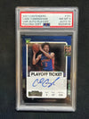 2021 Contenders Cade Cunningham Variation Rookie Auto Playoff /99 PSA 8 Auto 10