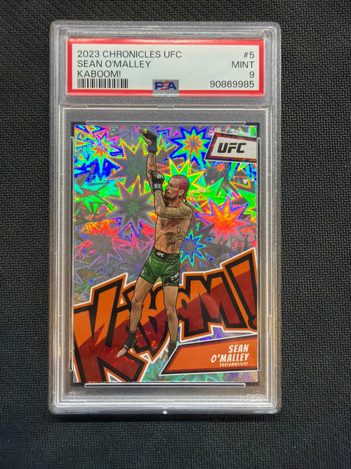2023 Chronicles UFC Sean O'Malley Kaboom! PSA 9