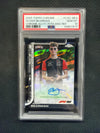 2025 Topps Chrome F1 Oliver Bearman Rookie Auto /75 Logofractor PSA 10  517