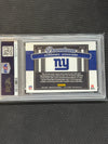 2025 Donruss Optic Eli Manning Jaxson Dart Downtown! Duos #1 PSA 9