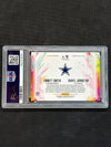 2025 Prizm Black Emmitt Smith Daryl Johnston #13 Color Blast Dual PSA 10 636