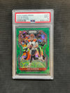 2020 Panini Prizm Joe Burrow Rookie Green Scope /75 PSA 9 Bengals