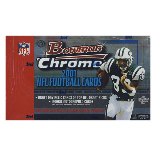 2001 Bowman Chrome Football Hobby Box