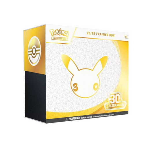 Pokemon 30th Celebration Elite Trainer 10-Box Case