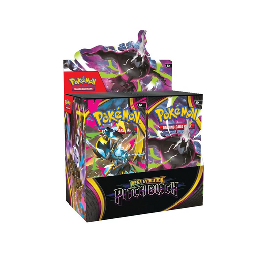 Pokemon Mega Evolution Pitch Black Booster 6-Box Case
