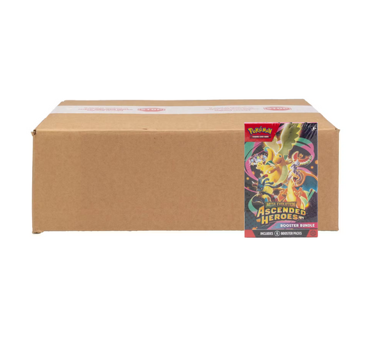 Pokemon Mega Evolution Ascended Heroes Booster Bundle 25-Box Case