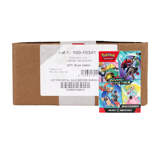 Pokemon Scarlet and Violet Journey Together Booster 25-Bundle Case