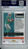 2020 Panini Contenders Optic Tua Tagovailoa Rookie Auto Teal /99 PSA 9/10