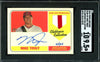 2018 Topps Heritage Mike Trout Clubhouse Collection Patch Auto /25 SGC 9.5/10 Angels