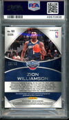 2019/20 Panini Spectra Zion Williamson Rookie RPA /49 PSA 9 Pelicans