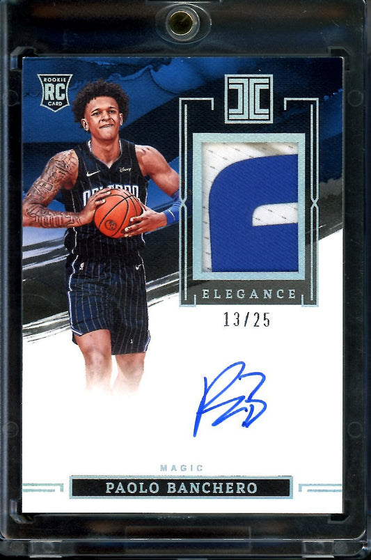 2022/23 Panini Impeccable Paolo Banchero Rookie Auto Elegance RPA /25 Magic