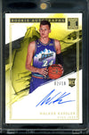 2022/23 Panini Impeccable Walker Kessler Rookie Auto Gold /10 Jazz