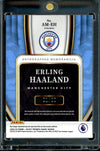 2022/23 Panini Select Erling Haaland Patch Auto Purple /20 Manchester City
