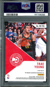 2019/20 Panini Mosaic Trae Young Fast Break Auto Gold /10 PSA 10 Hawks
