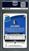 2018/19 Panini Optic Luka Doncic Rookie Holo PSA 10 Mavericks