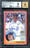 2017 Topps Archives Aaron Judge Rookie Auto /150 Yankees