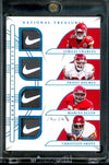 2022 Panini National Treasures Charles/Holmes/Allen/Okoye Quad Nike Patch 1/1 Chiefs
