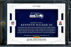 2022 Panini National Treasures Kenneth Walker III Rookie Field Pass Auto Gold /10 Seahawks