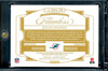 2022 Panini Flawless Jaylen Waddle Patch Auto Bronze /6 Dolphins