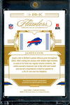 2022 Panini Flawless James Cook Rookie Dual Nike Swoosh Patch 1/1 Bills