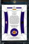 2022/23 Panini National Treasures LeBron James Century Materials Patch /25 Lakers