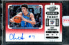 2022/23 Panini Contenders Optic Chet Holmgren Rookie Ticket Auto Variation Red /99 Thunder