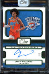2022/23 Panini One & One Jalen Williams Rookie Team Titan Auto Green /5 Thunder